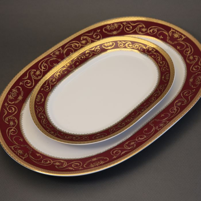 Блюдо овальне Avrora, Karolina
