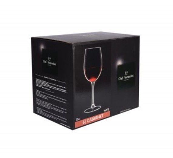 Набір келихів C&S Cabernet Tulip 350мол 6 шт.